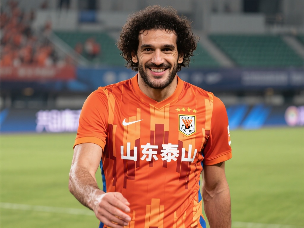 山东泰山外援费莱尼告别绿茵 5年中超传奇落幕