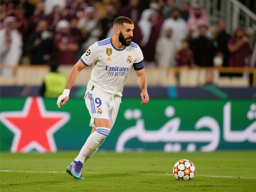 本泽马是全球球迷推崇的偶像之一。他的高效