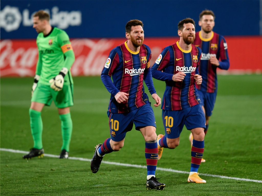 西甲对决：拉斯帕尔马斯迎战巴塞罗那，红蓝军团需避免失利保住前四